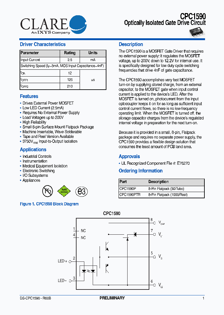 CPC1590_8188425.PDF Datasheet