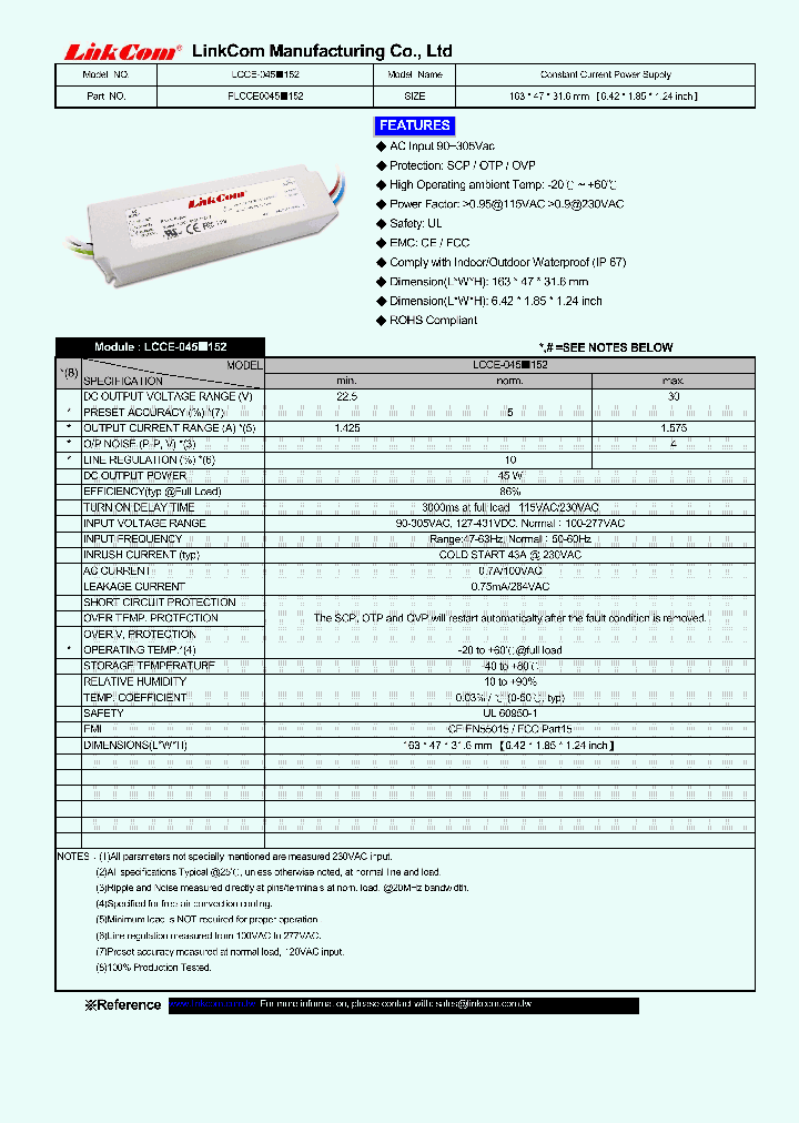 LCCE-045X152_8188775.PDF Datasheet