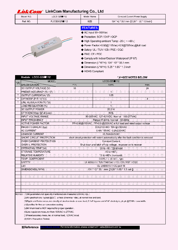 LCCE-025X112_8188766.PDF Datasheet