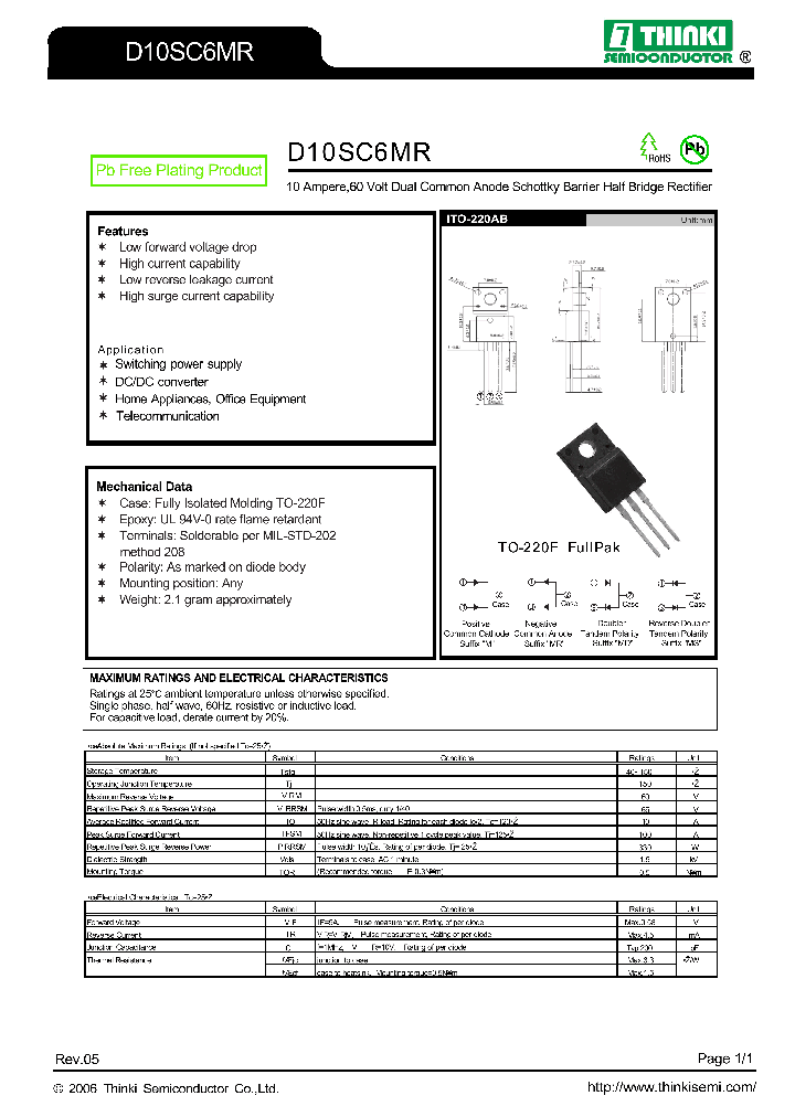 D10SC6MR_8190297.PDF Datasheet