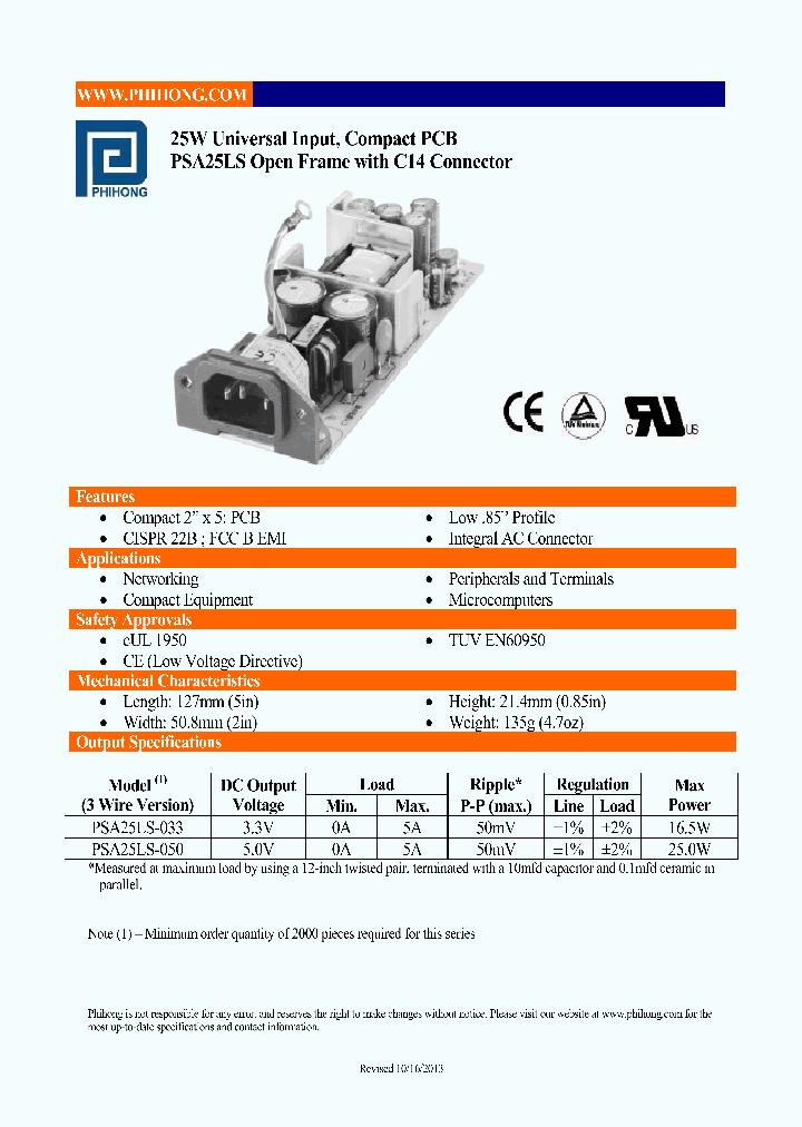 PSA25LS-033-14_8190651.PDF Datasheet
