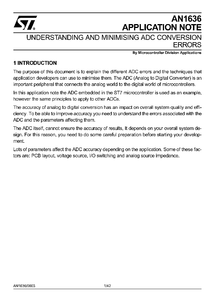 AN1636_8192337.PDF Datasheet