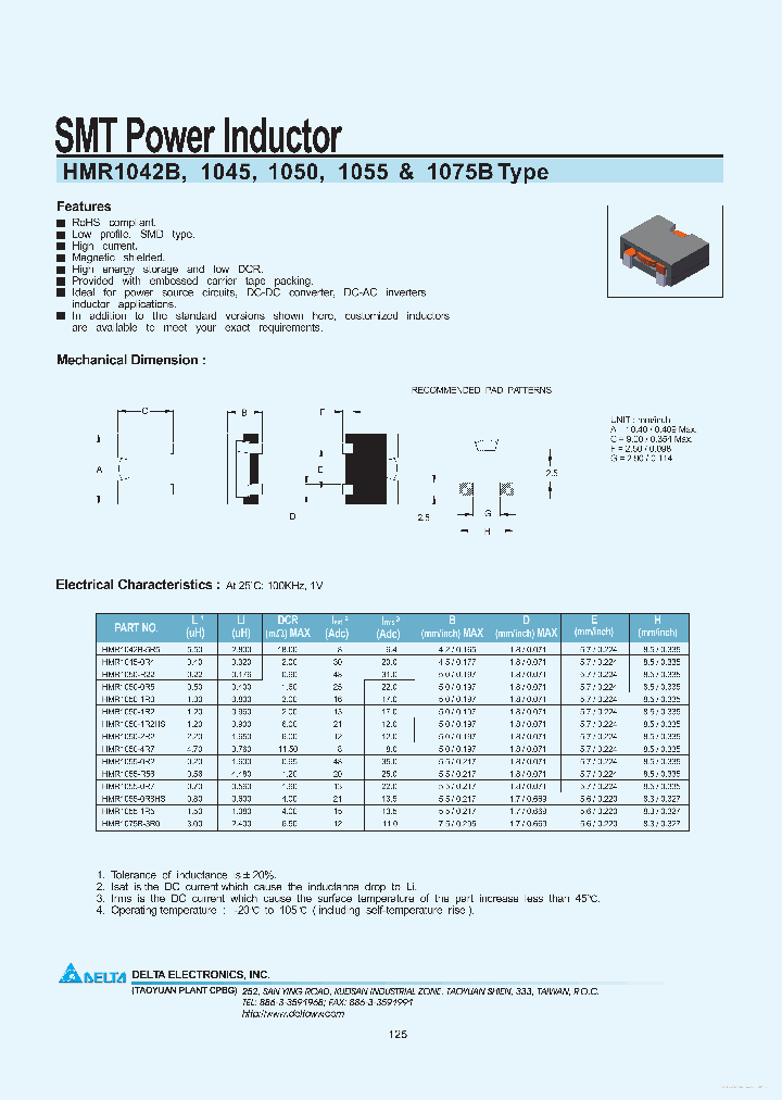 HMR1042B_7830573.PDF Datasheet