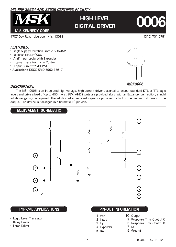 MSK0006-15_8197193.PDF Datasheet