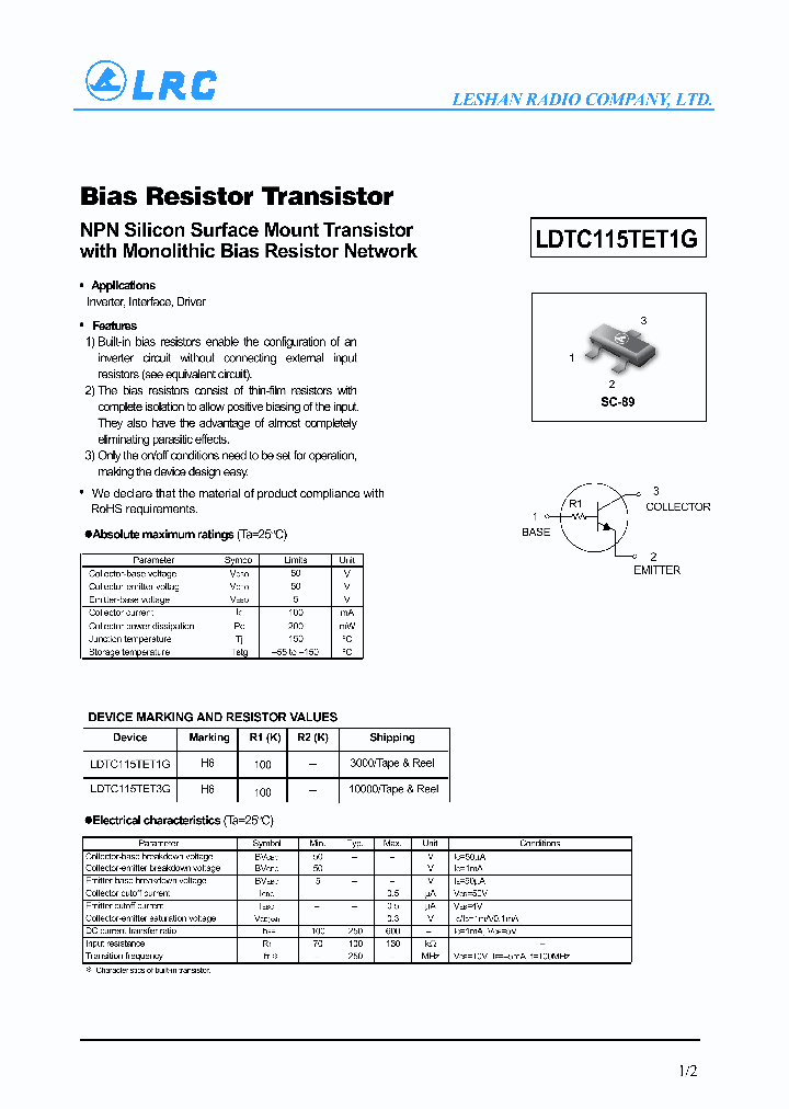 LDTC115TET1G-15_8197319.PDF Datasheet