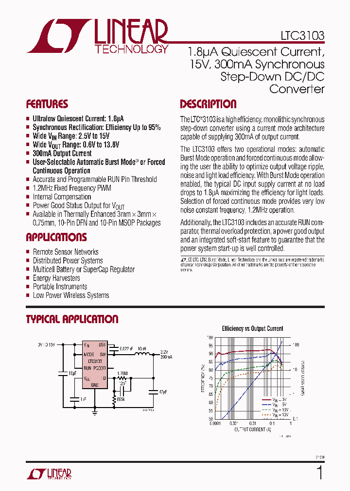 LTC3103-15_8198607.PDF Datasheet