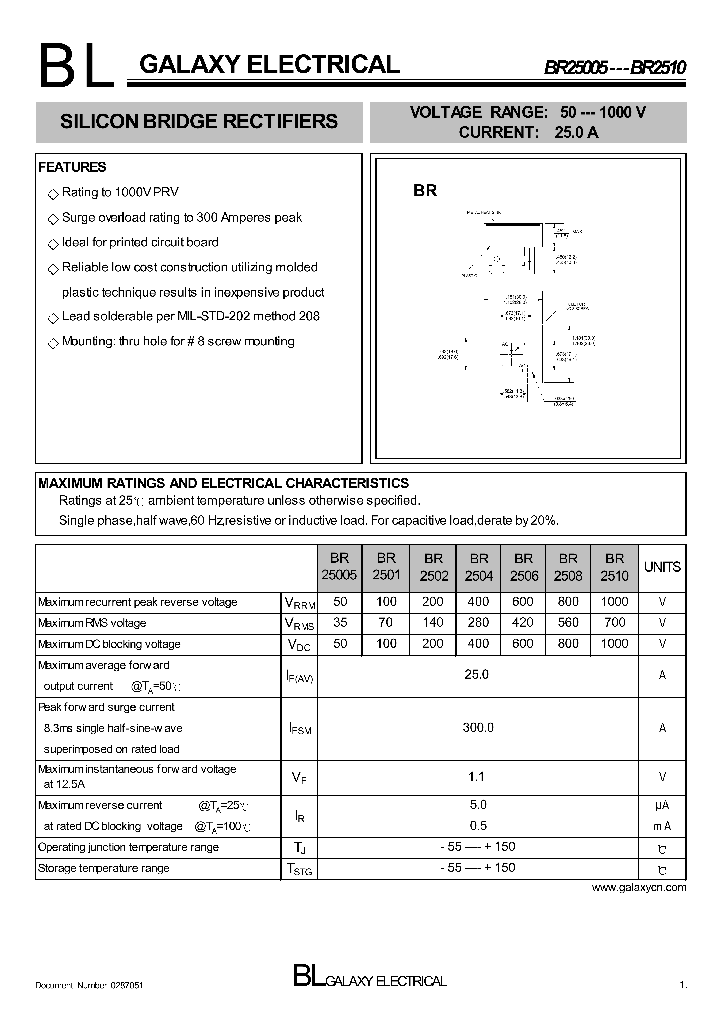 BR2510_8199703.PDF Datasheet