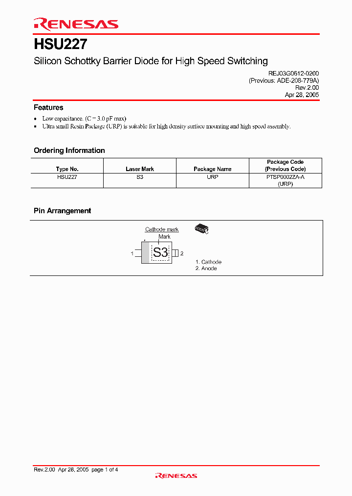 HSU227_8199917.PDF Datasheet