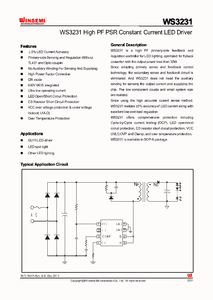 WS3231_8202132.PDF Datasheet
