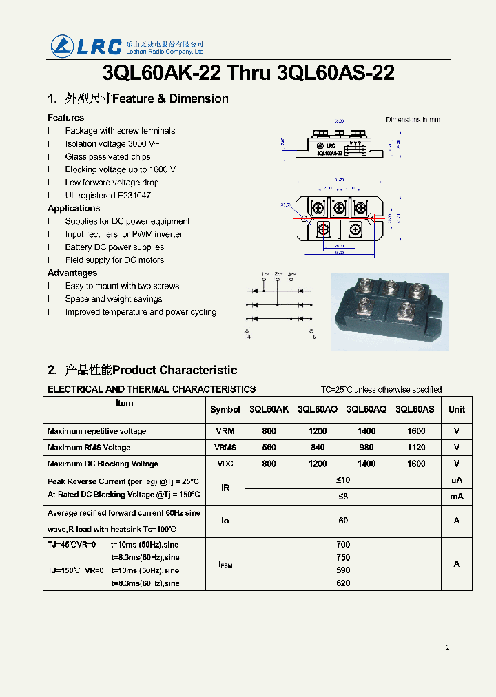 3QL60AK_8203011.PDF Datasheet
