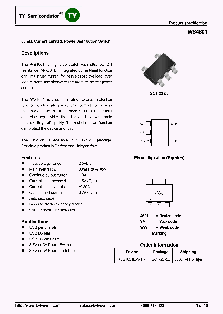 WS4601E_8205522.PDF Datasheet