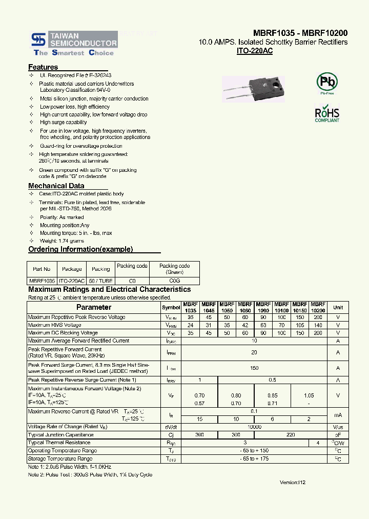 MBRF10200_8207169.PDF Datasheet