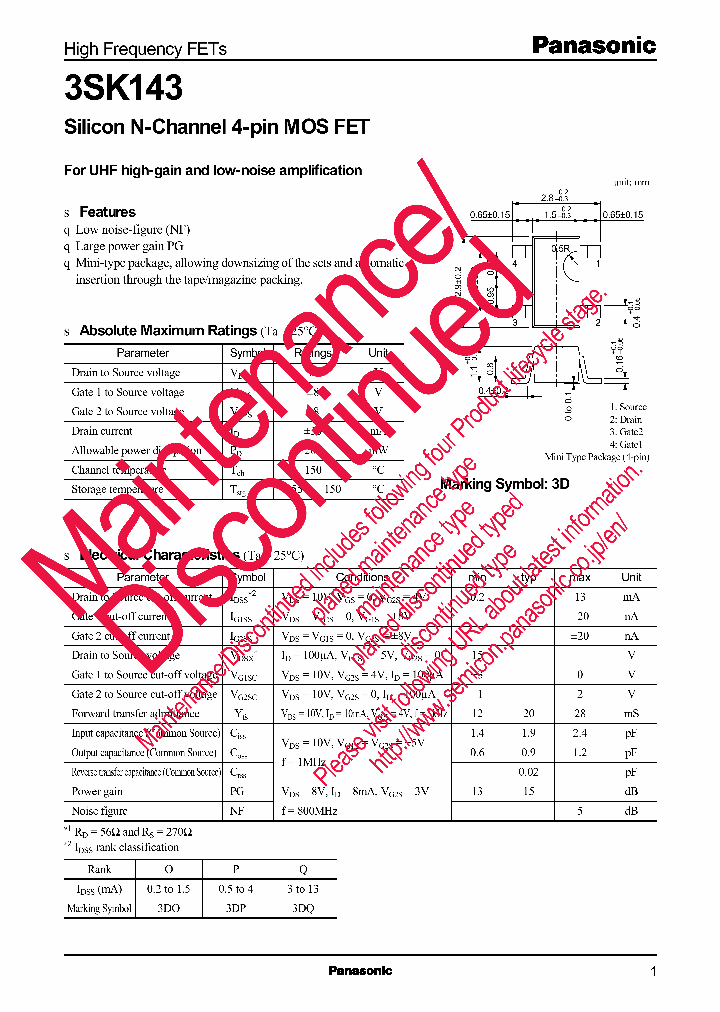 3SK0143_8207677.PDF Datasheet