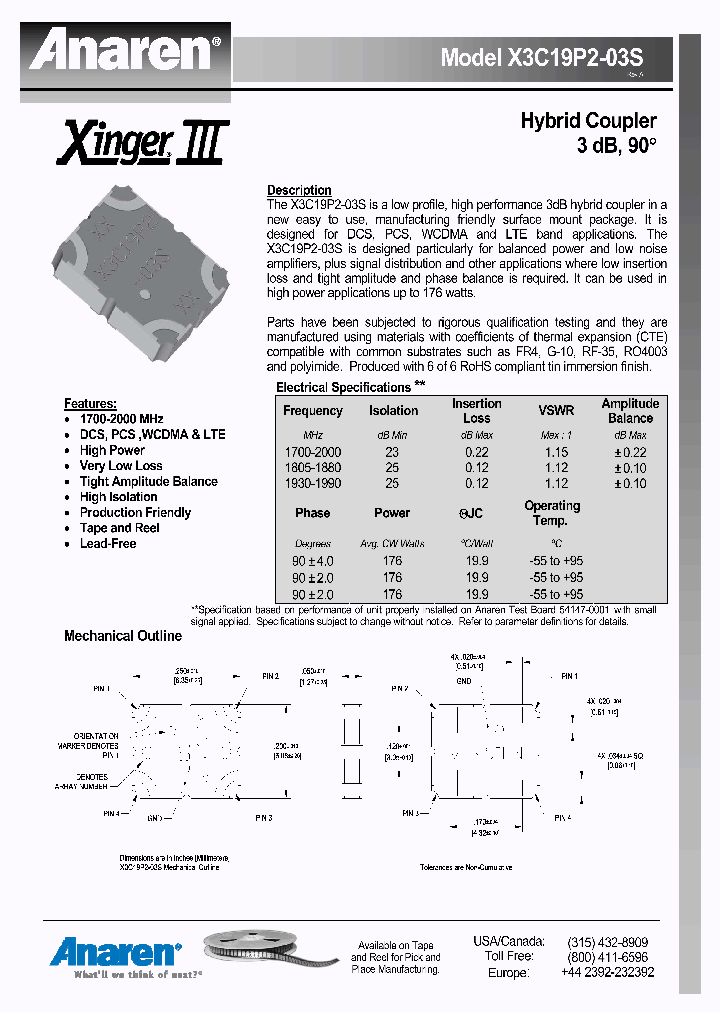 X3C19P2-03_8209018.PDF Datasheet