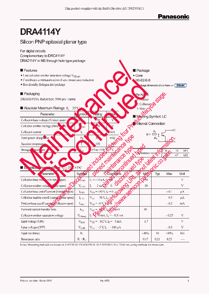 DRA4114Y_8209743.PDF Datasheet
