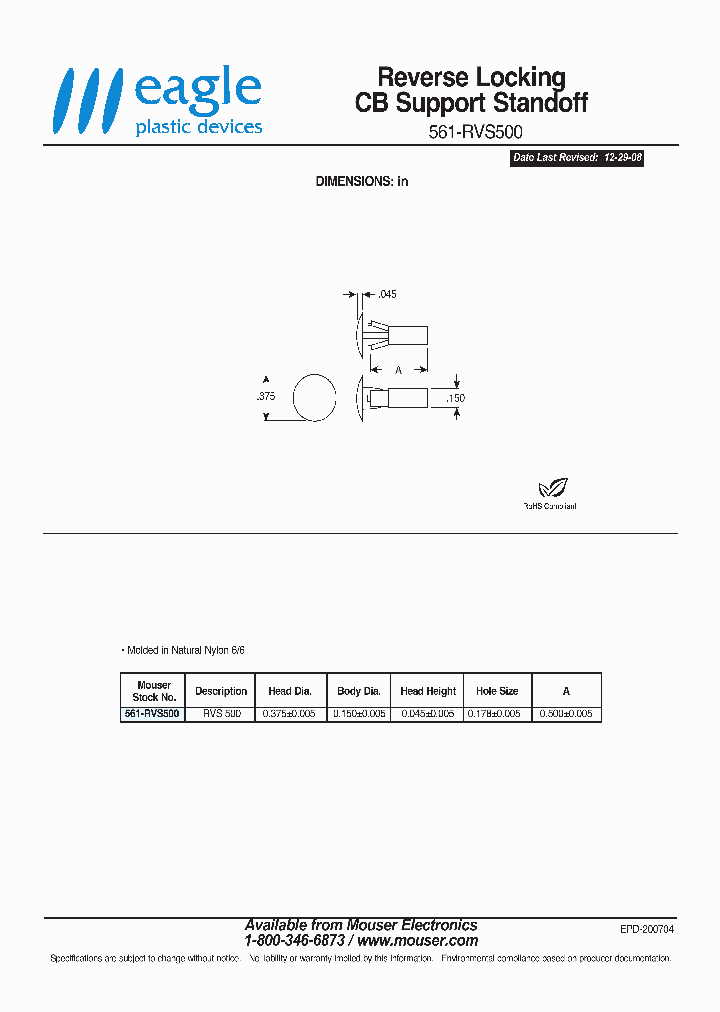561-RVS500_8210069.PDF Datasheet