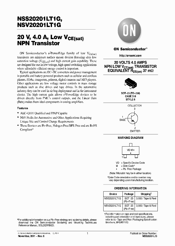 NSV20201LT1G_8210119.PDF Datasheet