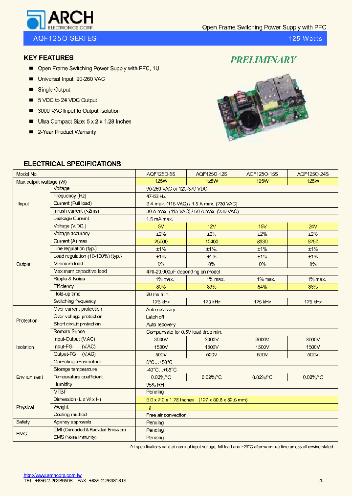 AQF125O-15S_8211708.PDF Datasheet