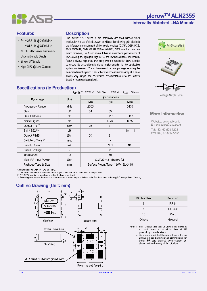 ALN2355-13_8213487.PDF Datasheet