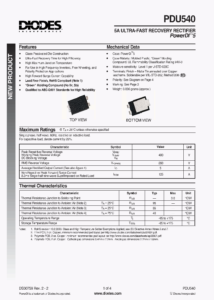 PDU540-15_8214678.PDF Datasheet