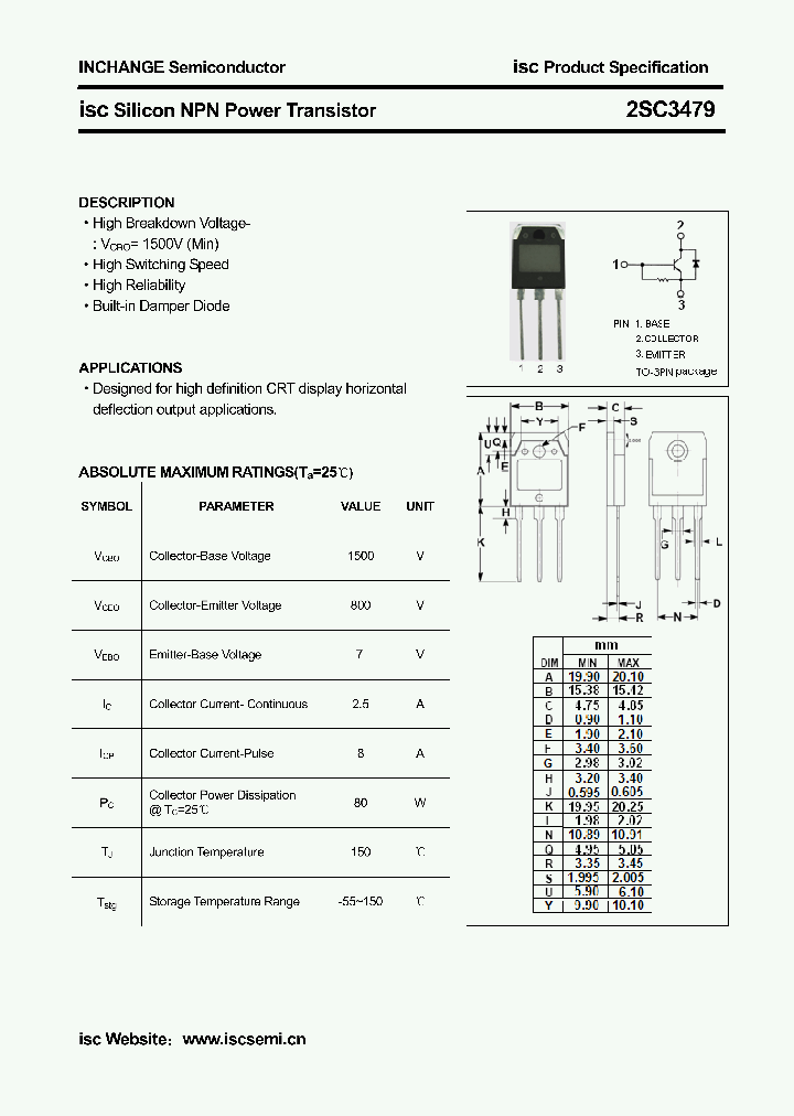 2SC3479_8215577.PDF Datasheet
