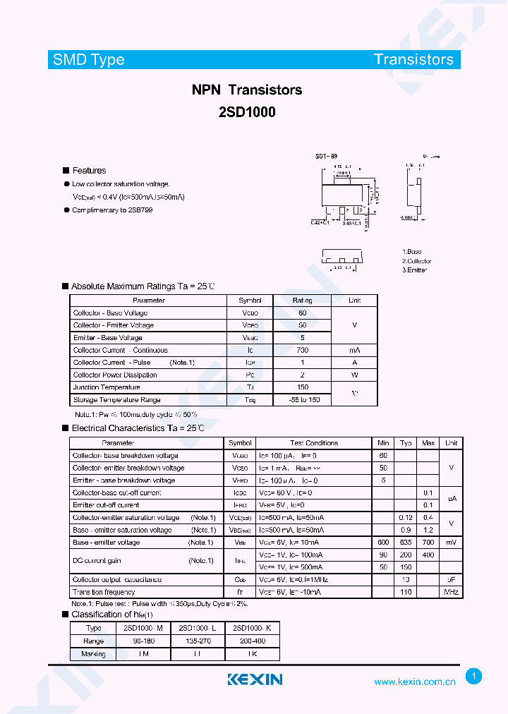 2SD1000-L_8215827.PDF Datasheet