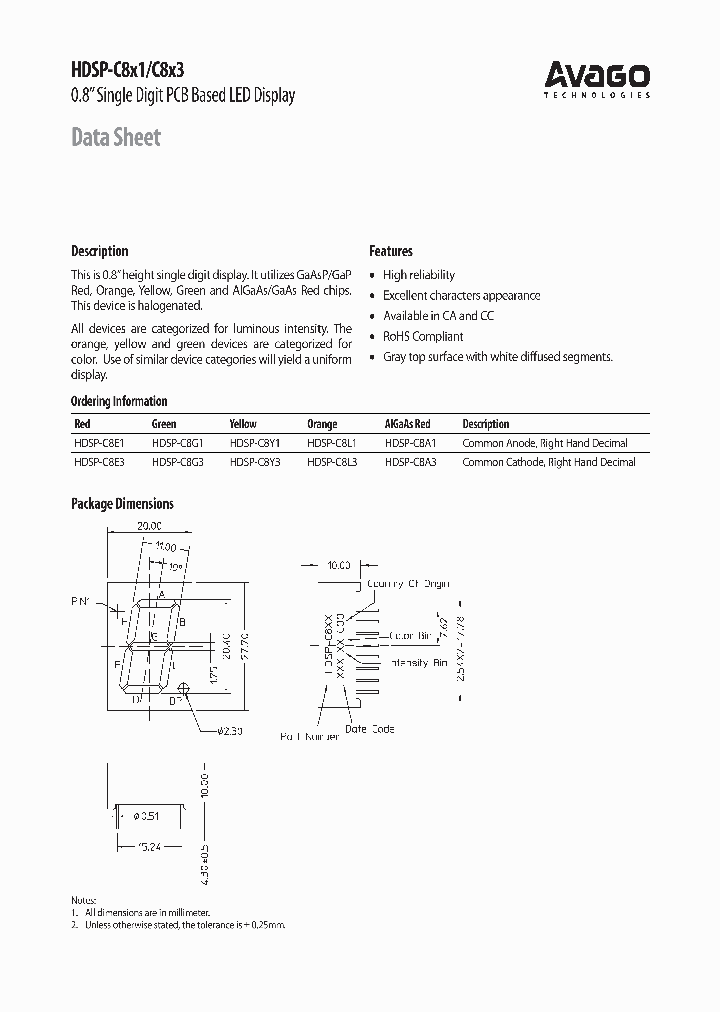HDSP-C8L3_8216015.PDF Datasheet