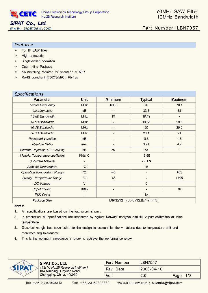 LBN7057_8218679.PDF Datasheet