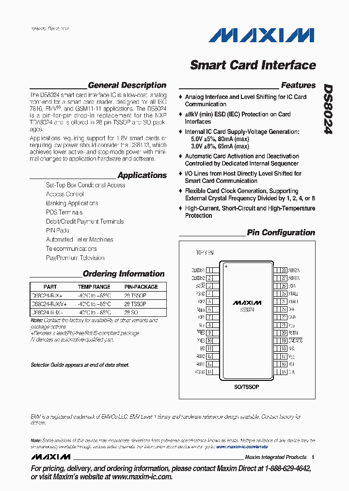 DS8024-RRX_8220269.PDF Datasheet