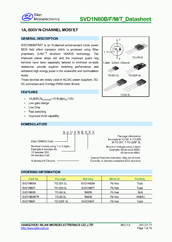 SVD1N80B_7841465.PDF Datasheet