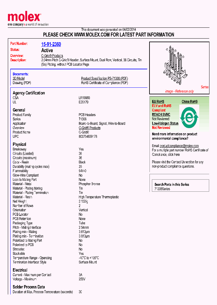 71308-0036_8221801.PDF Datasheet