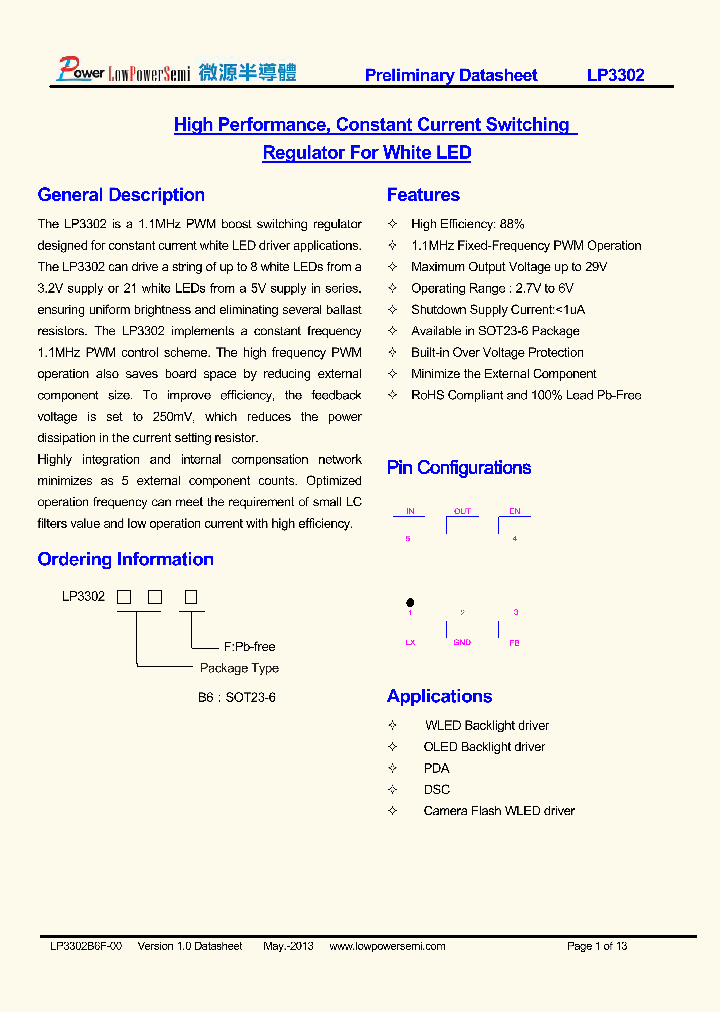 LP3302_8222353.PDF Datasheet