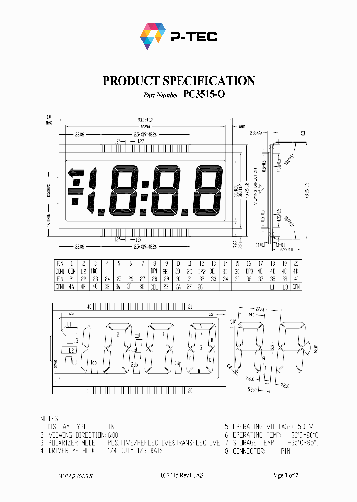 PC3515-O_8222585.PDF Datasheet
