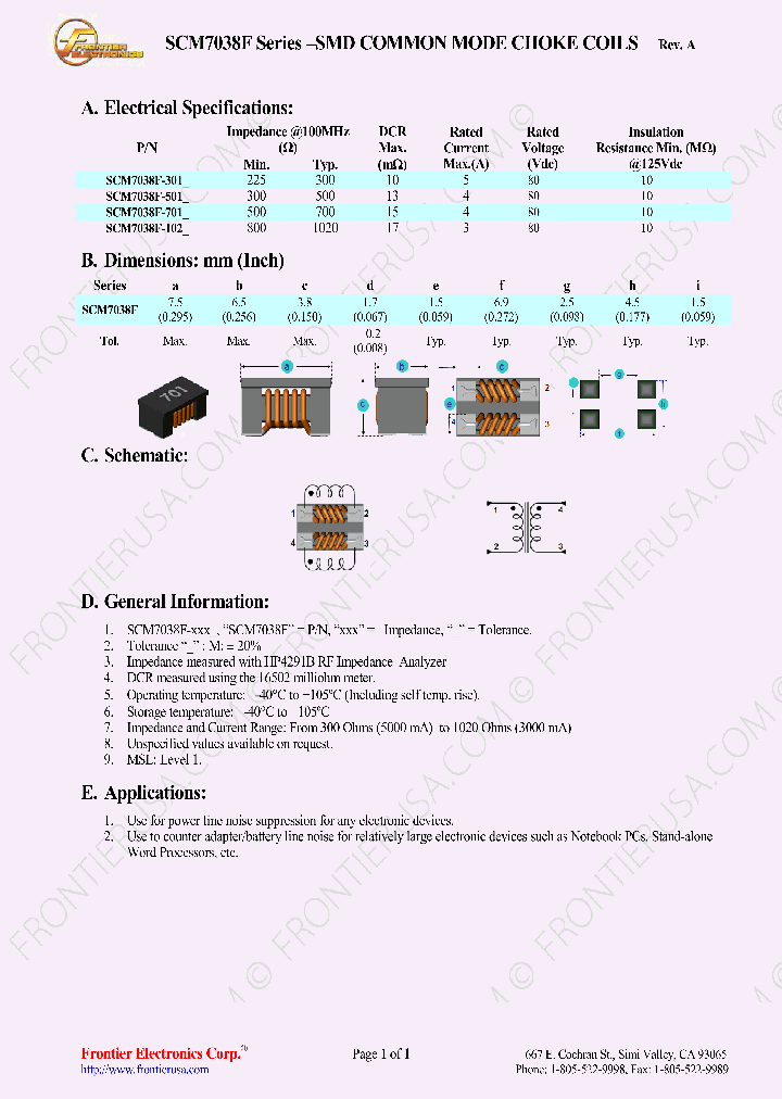 SCM7038F_8223047.PDF Datasheet
