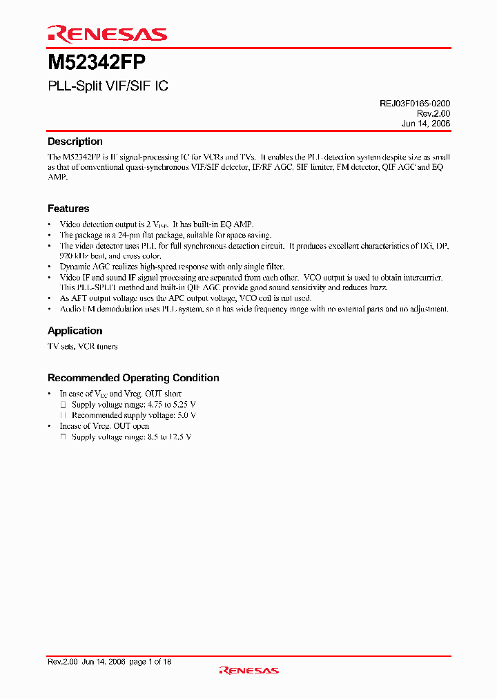 M52342FP_8223826.PDF Datasheet