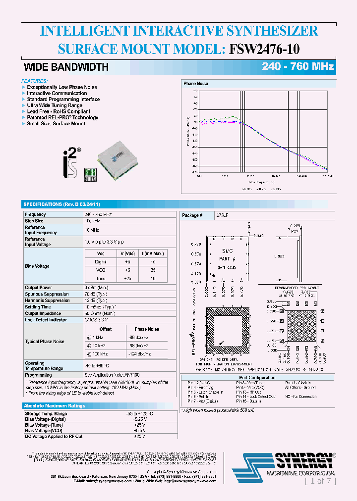 FSW2476-10_8225604.PDF Datasheet