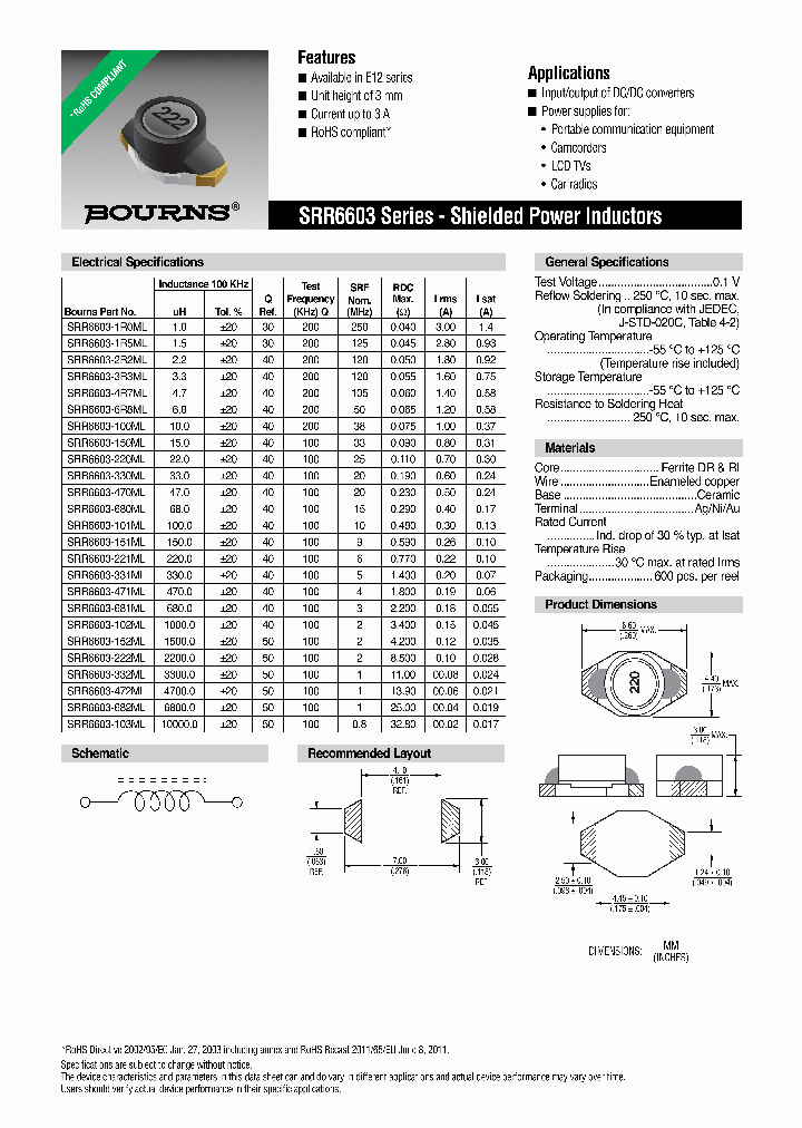 SRR6603-100ML_8226048.PDF Datasheet