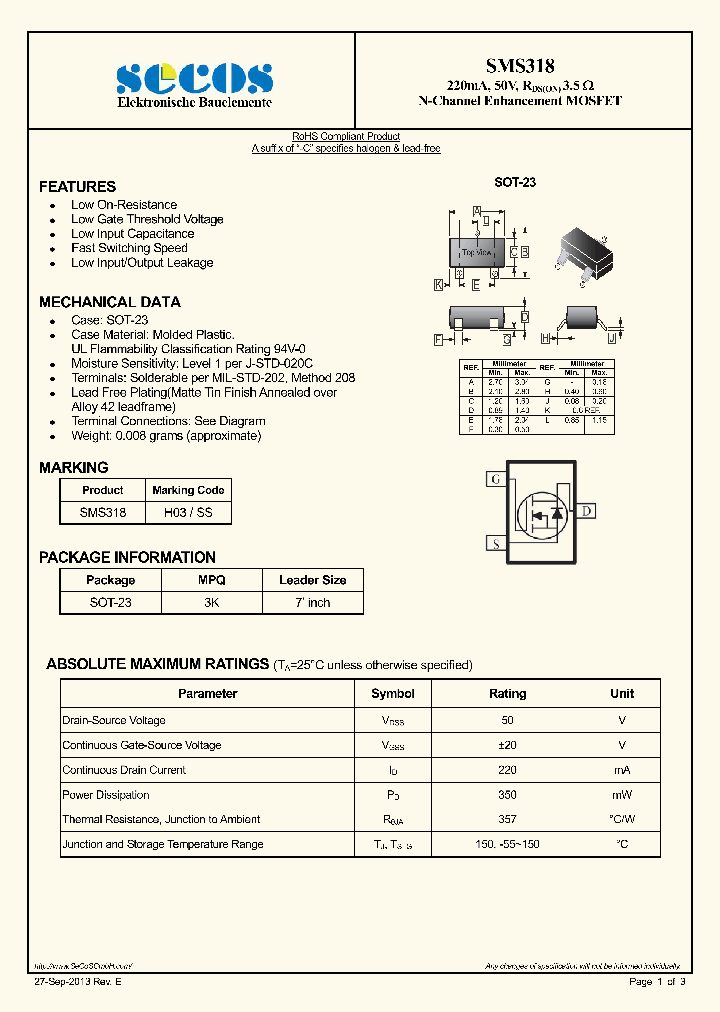 SMS318-15_8226219.PDF Datasheet