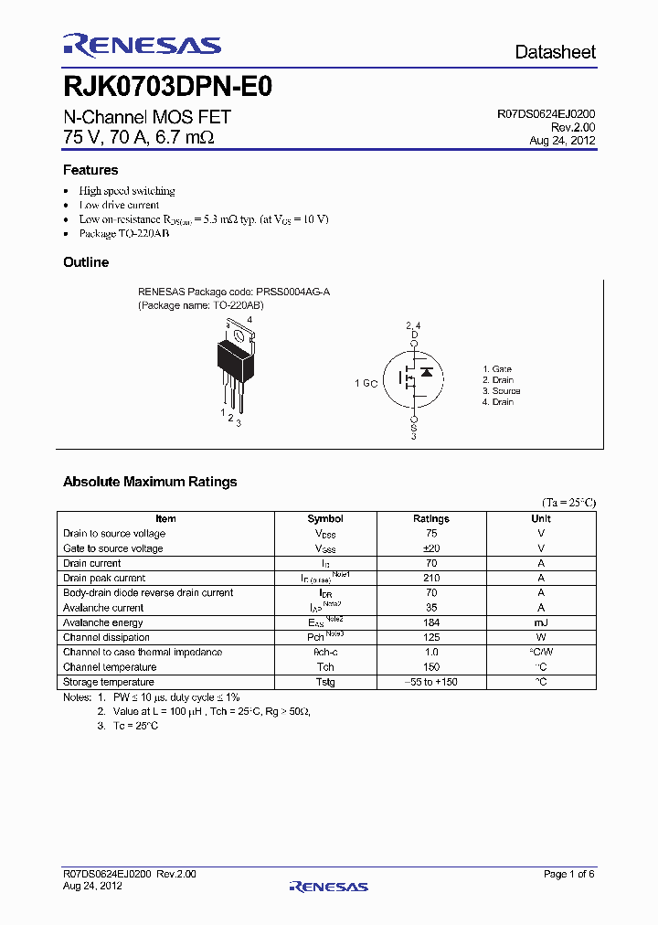 RJK0703DPN-E0_8229763.PDF Datasheet