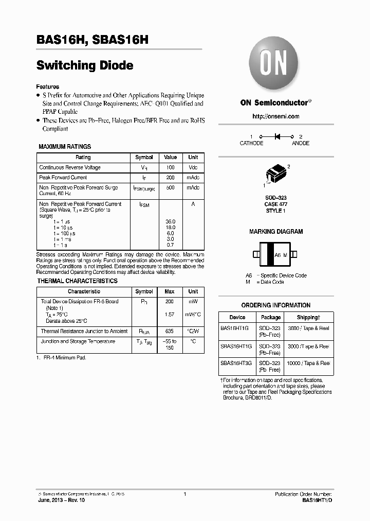 SBAS16HT1G_8233213.PDF Datasheet