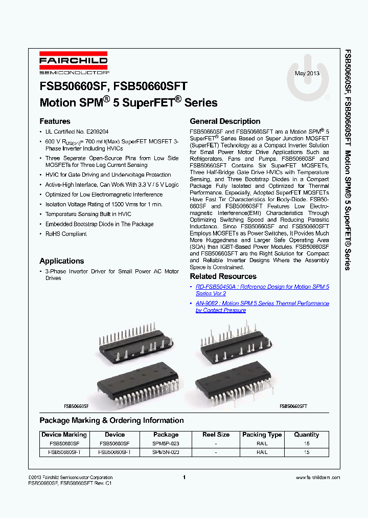 FSB50660SF_8233874.PDF Datasheet