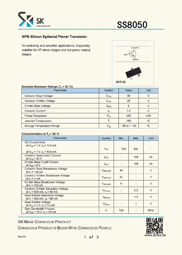 SS8050_8233813.PDF Datasheet