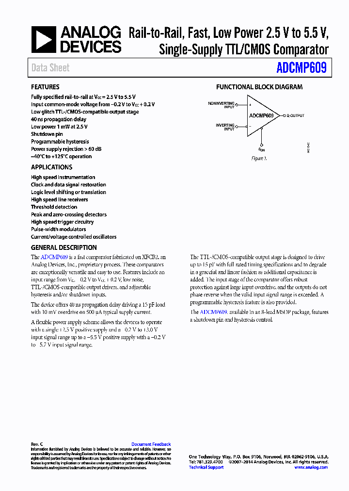 ADCMP609-15_8234076.PDF Datasheet