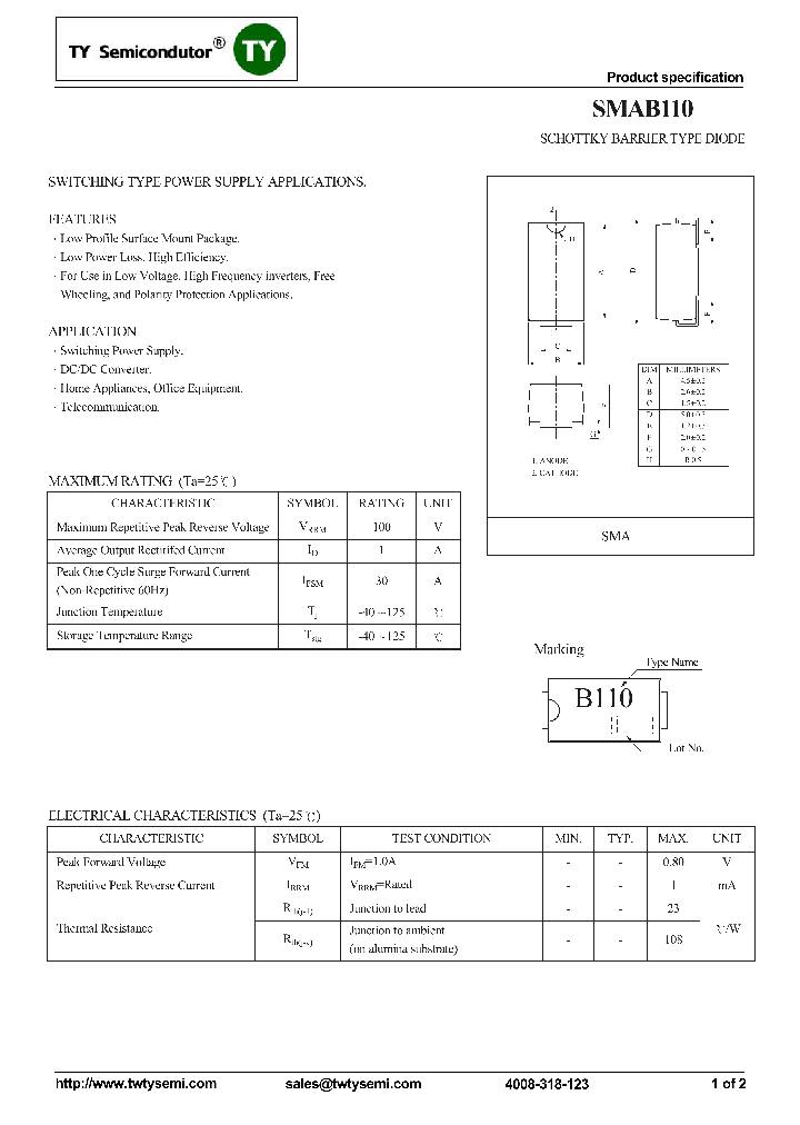 SMAB110_8234608.PDF Datasheet