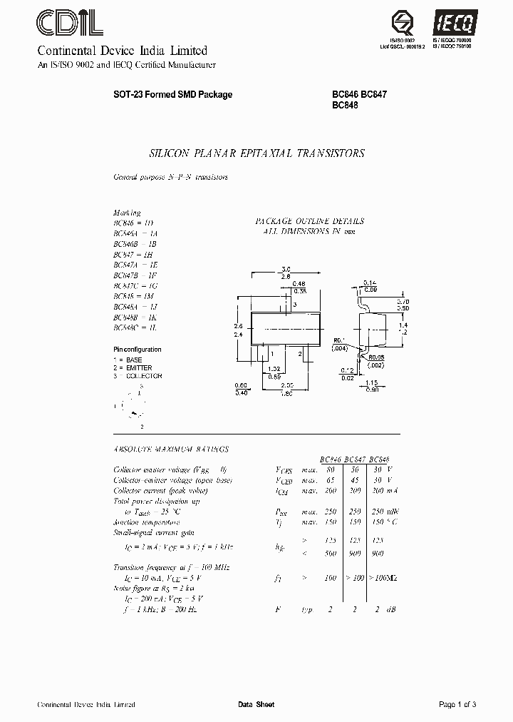 BC846_8235703.PDF Datasheet