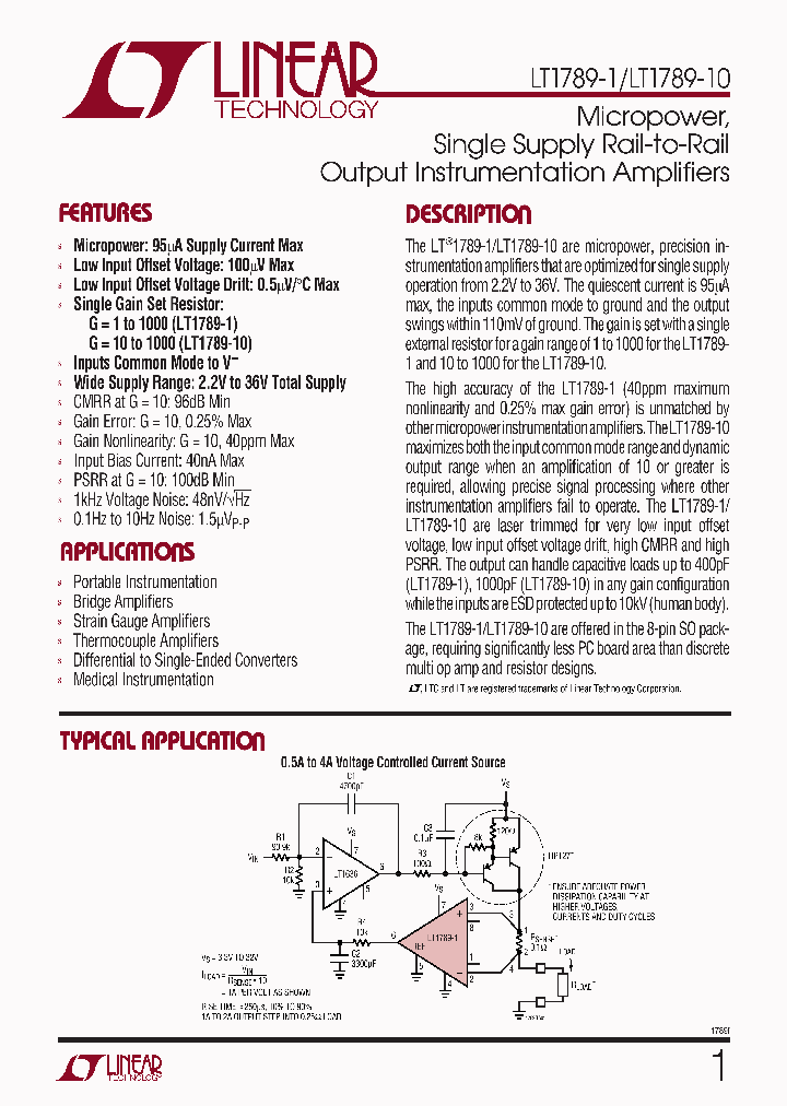 LT1789IS8-10_8235585.PDF Datasheet