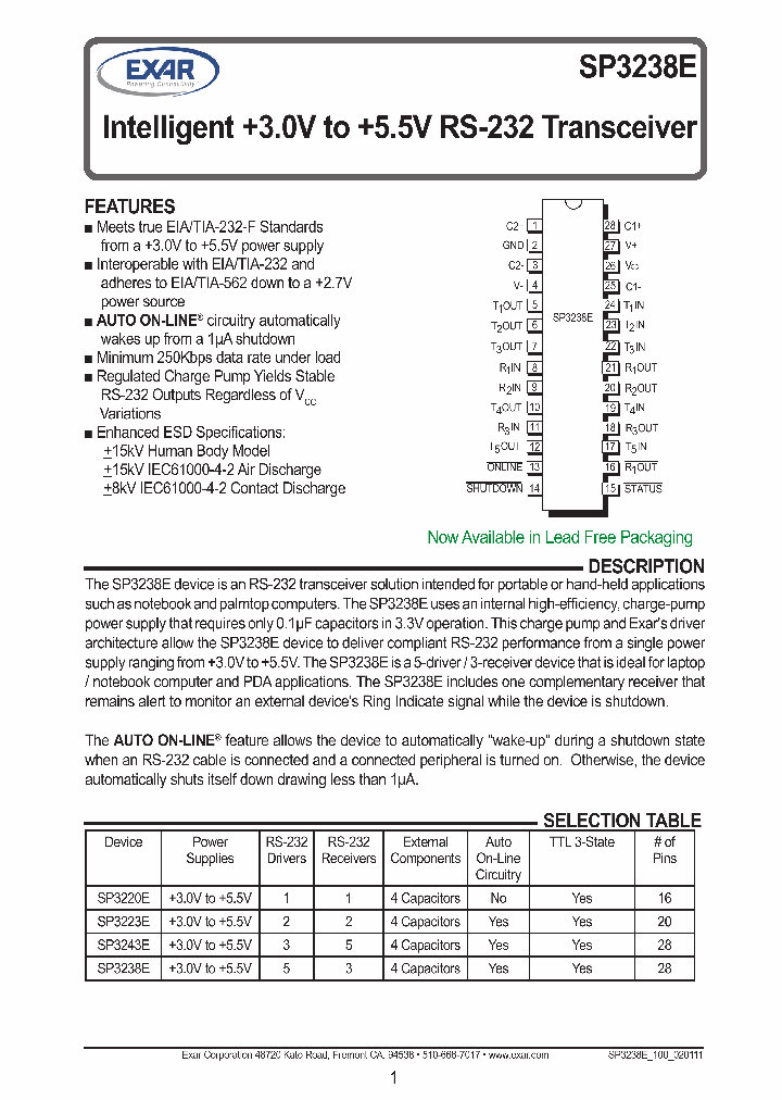 SP3223E_8236049.PDF Datasheet