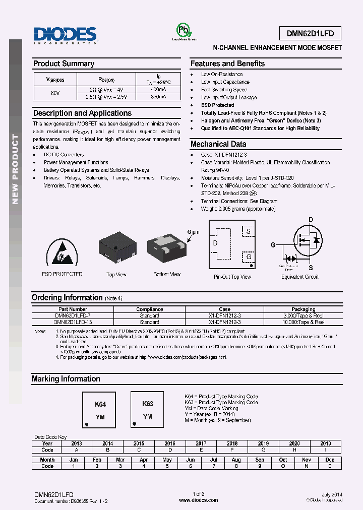 DMN62D1LFD-13_8236521.PDF Datasheet