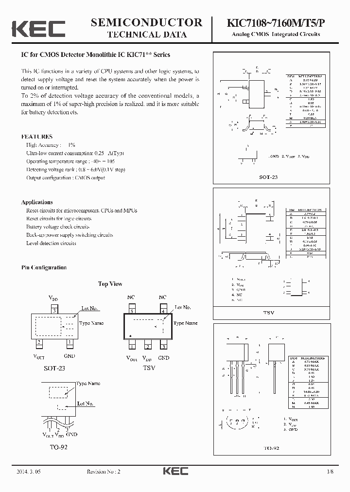 KIC7131M_8237307.PDF Datasheet