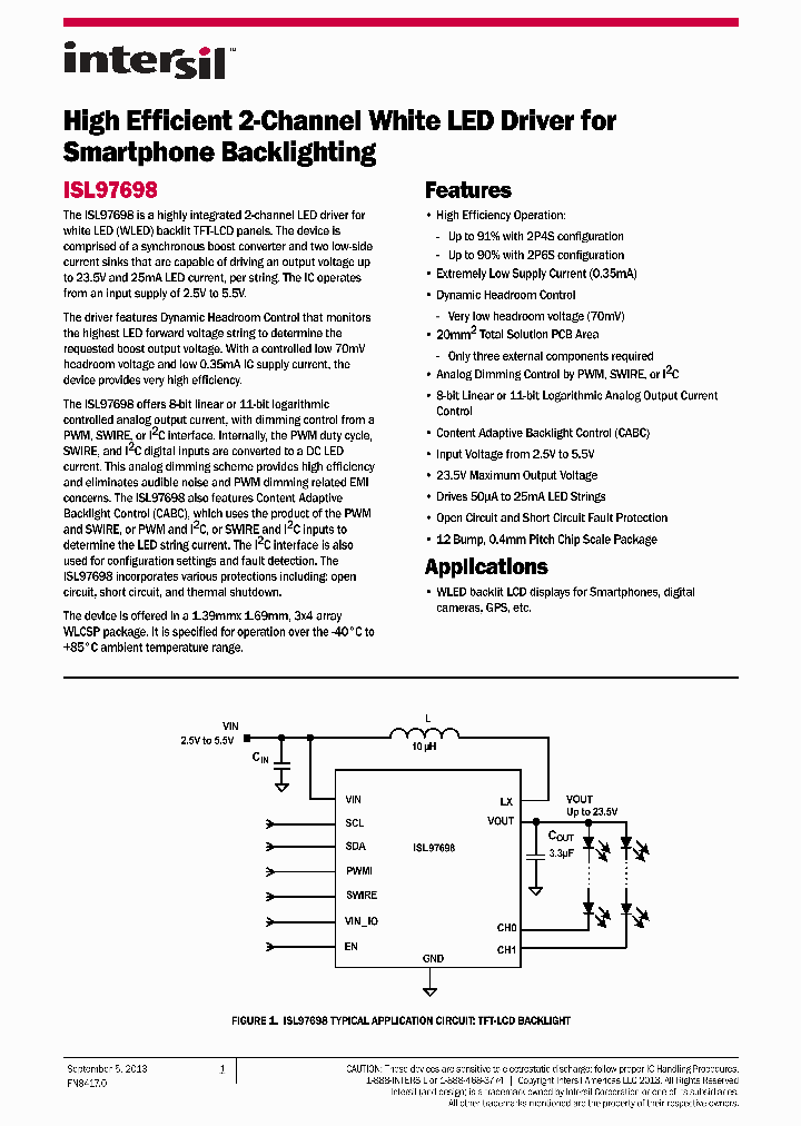 ISL97698_8237698.PDF Datasheet